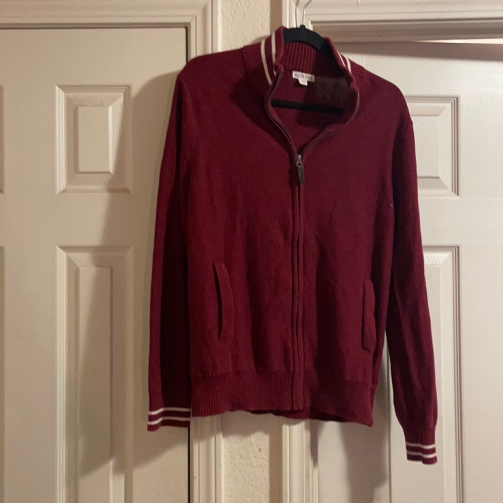 Men’s Merona zipper front cardigan size M